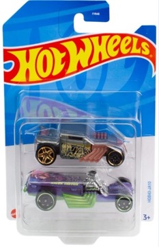 HOT WHEELS 2 SAMOCHODZIKI RESORAKI 2PACK HGB43 Mattel Skala 1:64