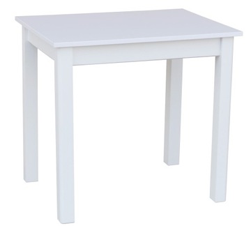 STÓŁ KUCHENNY STOLIK 80x60 BIAŁY