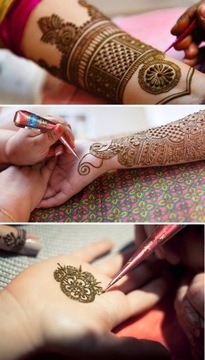 ХНА для временной татуировки Голеча Чхела, натуральная, НА ВАШ ВЫБОР