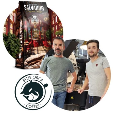 Кофе в зернах SALVADOR FAZENDA ROJA - Fusion Edition 1кг Blue Orca Coffee