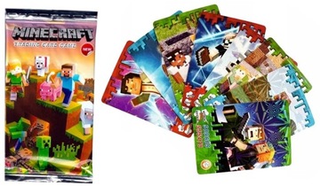 KARTY MINECRAFT 8 KART saszetka zestaw PREZENT do gry kolekcjonerskie