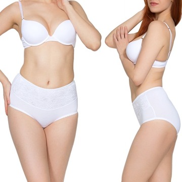 figi modelujące MITEX ALA białe , bawełna , XL