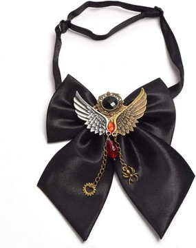 rcznie robiona muszka steampunk