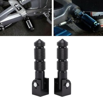 2X СКЛАДНЫЕ УНИВЕРСАЛЬНЫЕ ПОДНОЖКИ ДЛЯ МОТОЦИКЛА ДЛЯ ЗАДНЕЙ ЧАСТИ МОТОЦИКЛА