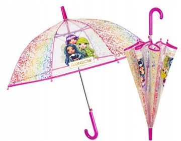 Parasolka Parasol przeciwdeszczowy dziecięcy Rainbow High MGA