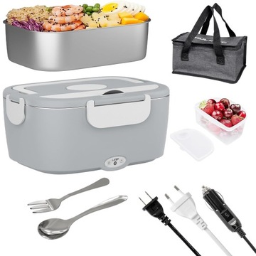 ELEKTRYCZNY LUNCHBOX PODGRZEWACZ JEDZENIA IDEALNY POJEMNIK DO PRACY/SZKOŁY
