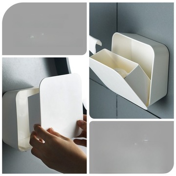 ОТКРЫВАЮЩАЯСЯ КОРОБКА ДЛЯ ХРАНЕНИЯ КОСМЕТИЧЕСКИХ ПРОДОЛЖЕНИЙ ДЕРЖАТЕЛЬ БУМАЖНЫХ ПОЛОТЕНЦЕВ