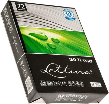 Papier ksero EKOLOGICZNY Lettura A4 80g