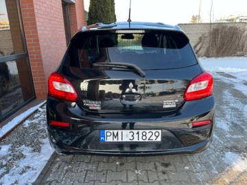 Mitsubishi Space Star Hatchback 5d 1.2 80KM 2016 Mitsubishi Space Star 1.2 benzyna 80 KM zarejestrowany w PL zadbany mo, zdjęcie 5