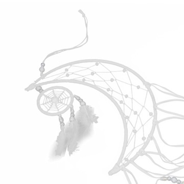 Ловец снов Лунный вид ручной работы Подвески «Ловец снов» для GA