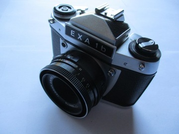 EXA 1b + Tessar 50 мм 1:2,8 Carl Zeiss Jena Pack.