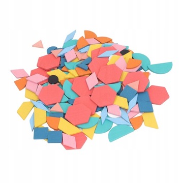 Геометрические интерактивные игрушки из блоков-пазлов