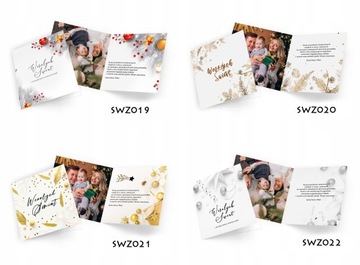 Рождественские открытки с фото-пожеланиями