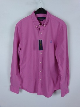 Ralph Lauren pink koszula bawełna / M z metką