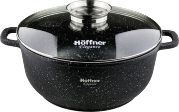 Garnek Brytwanka 6.8L AROMA KNOB Marmurek HOFFNER