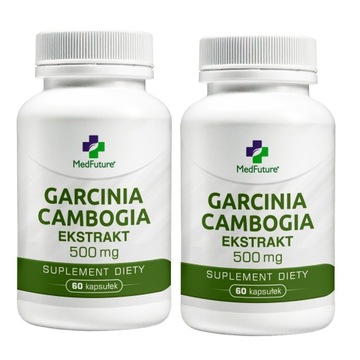 Garcinia Cambogia ekstrakt 60% Zdrowe odchudzanie - ZESTAW