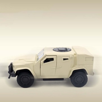 Игровой набор с машинками, модель бронемобиля, игрушки, бежевый