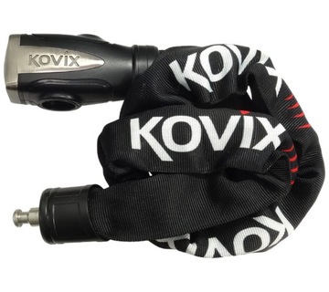 Мотоциклетная цепь с сигнализацией KOVIX KCL8 120 см