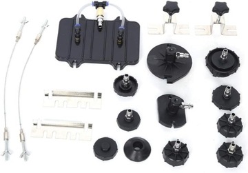 ADAPTERY DO WYMIANY ODPOWIETRZANIA PŁYNU HAMULCOWEGO DO URZĄDZENIA ZESTAW