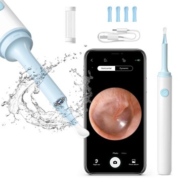 KAMERA DO CZYSZCZENIA USZU SMART OTOSKOP WIFI HD NARZĘDZIA