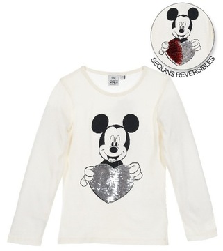 Bluzka dla dziewczynki Mickey Mouse 128