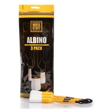 Work Stuff Brush ALBINO 3-Pack ZESTAW PĘDZELKÓW