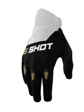 SHOT RĘKAWICE MOTOCROSS QUAD ATV DEVO GOLD XXL