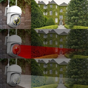 НАРУЖНОЕ ПЕРЕКЛЮЧЕНИЕ WIFI IP-КАМЕРА ДАТЧИК ДВИЖЕНИЯ НОЧНОЕ ВИДЕНИЕ 1080p