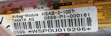 SUBARU LEVORG 19R ZÁVĚS AIRBAG LEVÝ