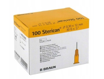 Braun Sterican Igły do mezoterapii G30 0.3x12mm 100szt.