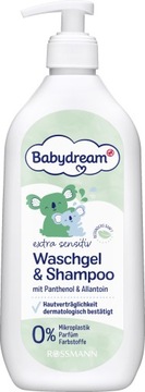 BABYDREAM ŻEL I SZAMPON DO MYCIA DLA DZIECI 500ML