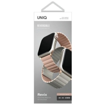 Pásek Uniq oboustranný magnetický pro Apple Watch 4/5/6/7/8/9/SE 44/45 mm