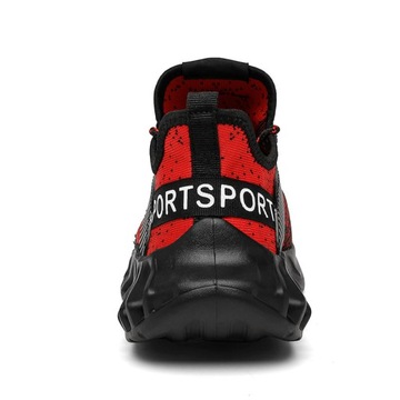 40 RED МУЖСКИЕ СПОРТИВНЫЕ РАБОЧИЕ КРОССОВКИ МЕТАЛЛ