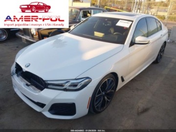 BMW Seria 5 G30-G31 2021 BMW Seria 5 530i 2021, 2.0L R4 248KM, RWD, auto odpala i jezdzi, od ubezpi