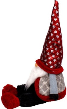 РОЖДЕСТВЕНСКИЙ ОРНАМЕНТ БОЛЬШОЙ САНТА САНТА СИДИТ 92СМ