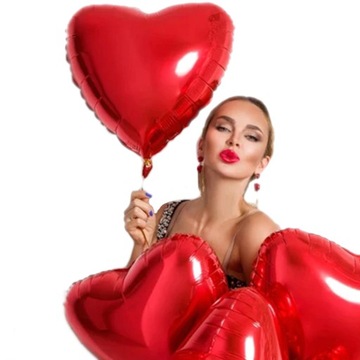 ШАР В ФОРМЕ СЕРДЦА КРАСНОЕ СЕРДЦЕ ИЗ ФОЛЬГИ ГЕЛИЙ
