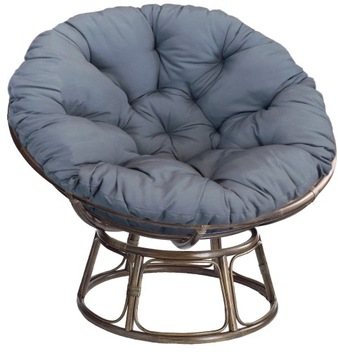 КРУГЛАЯ ПОДУШКА ДЛЯ СТУЛА ПАПАСАН ДЖОРДРУП 100см - цвета и узоры на выбор