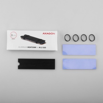 Радиатор для твердотельного накопителя M.2 2280 Axagon CLR-M2L3