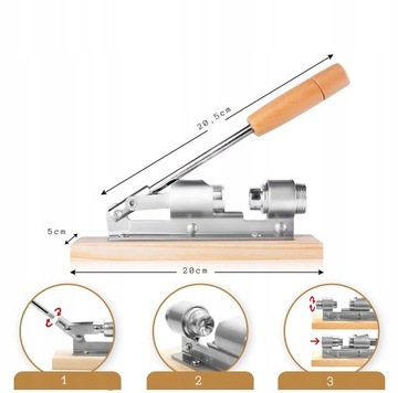 ЩЕЛКУНЧИК НА ПРОЧНОЙ СТАЛЬНОЙ ПОДСТАВКЕ