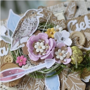 ДЕКОРАТИВНЫЙ ПЕНА 7,5 СМ ЦВЕТЫ DPCRAFT