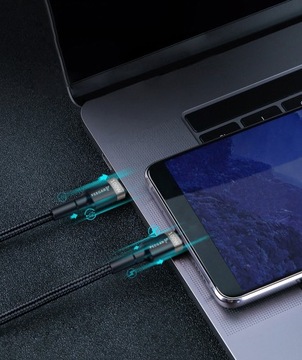 Feegar USB-C Type-C 100 Вт PD Кабель быстрой зарядки 3.0