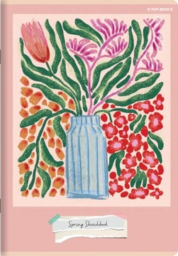 НОУТБУК A5 32 P #GRID DINO/SPRING TOP2000 WZ1