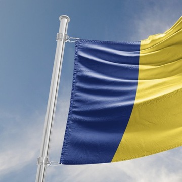 ДЕРЖАТЕЛЬ ФЛАГА ПОВОРОТНЫЕ КРЕПЛИТЕЛЬНЫЕ КОЛЬЦА Флагшток с поворотом на 360°