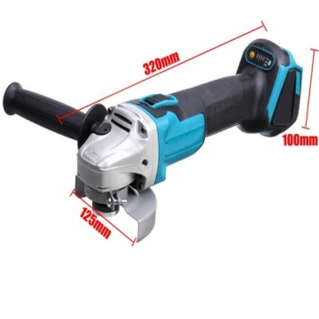АККУМУЛЯТОРНАЯ ЭЛЕКТРИЧЕСКАЯ УГЛОВАЯ ШЛИФОВАЛЬНАЯ МАШИНА 18V 125 ММ 11000 ОБ/МИН