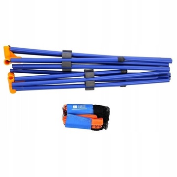 ИГРОВОЙ НАБОР BABINGTON XXL, 2 МЯЧА WISH, СЕТКА ДЛЯ БАДМИНТОНА, 4 м.