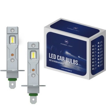Žárovky H1 Led Marba Light 6000K Bílé 1:1 Plug & Play New Edition Alu Can