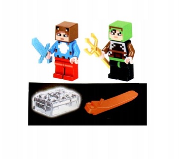 Minecraft БЛОКИ АТАКА ДРАКОНА ЗЕЛЕНАЯ КРЕПОСТЬ 501 шт.