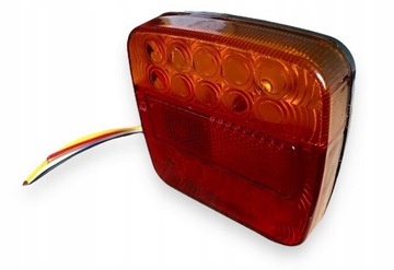 Лампы: светодиодный фонарь для прицепа, светодиод 12 В, сплошной, мощный, со светодиодным кабелем.