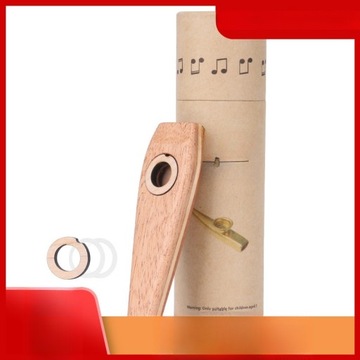 МУЗЫКАЛЬНЫЕ ИНСТРУМЕНТЫ KAZOO ИЗ МАССИВА ДЕРЕВА