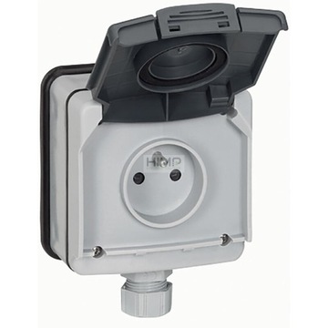 PLEXO IP66 Gniazdo hermetyczne 2P+Z Legrand